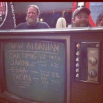 New Albania Brewing Co, clever use of an old TV at St. Louis Microfest